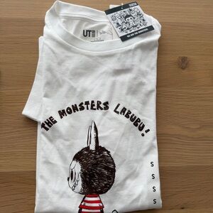 POP MART x Uniqlo Labubu - UT Graphic T-Shirt North America Exclusive S WHITE